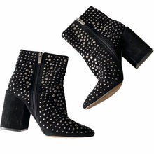 Load image into Gallery viewer, Vince Camuto Studded Suede Booties - 7

