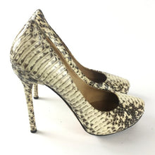 Load image into Gallery viewer, L.A.M.B. Snakeskin Stiletto Heels - 7.5
