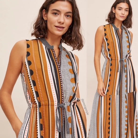 Maeve By Anthropologie Alondra Maxi Dress- 4