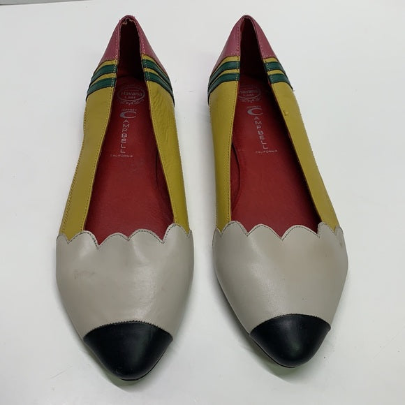 Thrifted Jeffrey Campbell Pencil Flats - Size 7