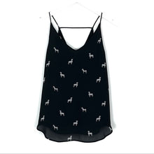 Load image into Gallery viewer, Thrifted LOFT Zebras Cami - Medium

