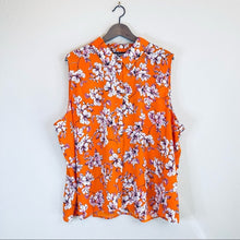 Load image into Gallery viewer, Karl Lagerfeld Sleeveless Floral Blouse - 2XL

