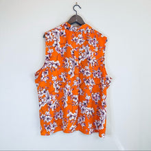 Load image into Gallery viewer, Karl Lagerfeld Sleeveless Floral Blouse - 2XL

