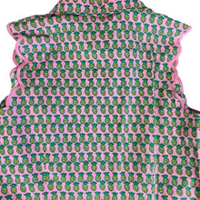 Load image into Gallery viewer, Talbots Pink Pineapples Top - Size 6
