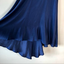 Load image into Gallery viewer, Amanda Uprichards Silk Racerback Navy Dress - XS
