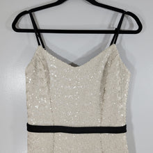 Load image into Gallery viewer, Dress the Population White Sequin Dress - Medium
