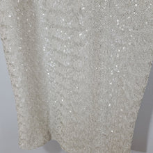 Load image into Gallery viewer, Dress the Population White Sequin Dress - Medium
