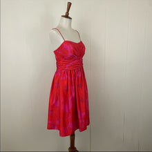 Load image into Gallery viewer, Eliza J. Hot Pink and Red Floral Dress - Size 2
