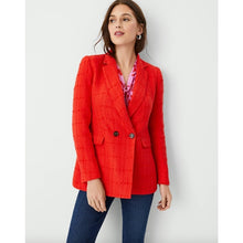 Load image into Gallery viewer, Ann Taylor NWT Tomato Blazer Jacket - Size 10
