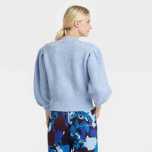 Load image into Gallery viewer, Who What Wear Light Blue Knitted Cardigan- XS
