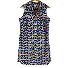 Load image into Gallery viewer, Cabi Heart Print Sleeveless Shirt Dress- XS
