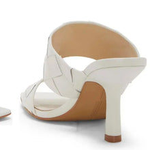 Load image into Gallery viewer, Vince Camuto &quot;Candialia&quot; Off White Woven Leather Sandals - 7.5
