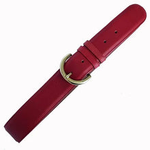 Load image into Gallery viewer, Coach Red Leather Belt
