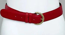 Load image into Gallery viewer, Coach Red Leather Belt
