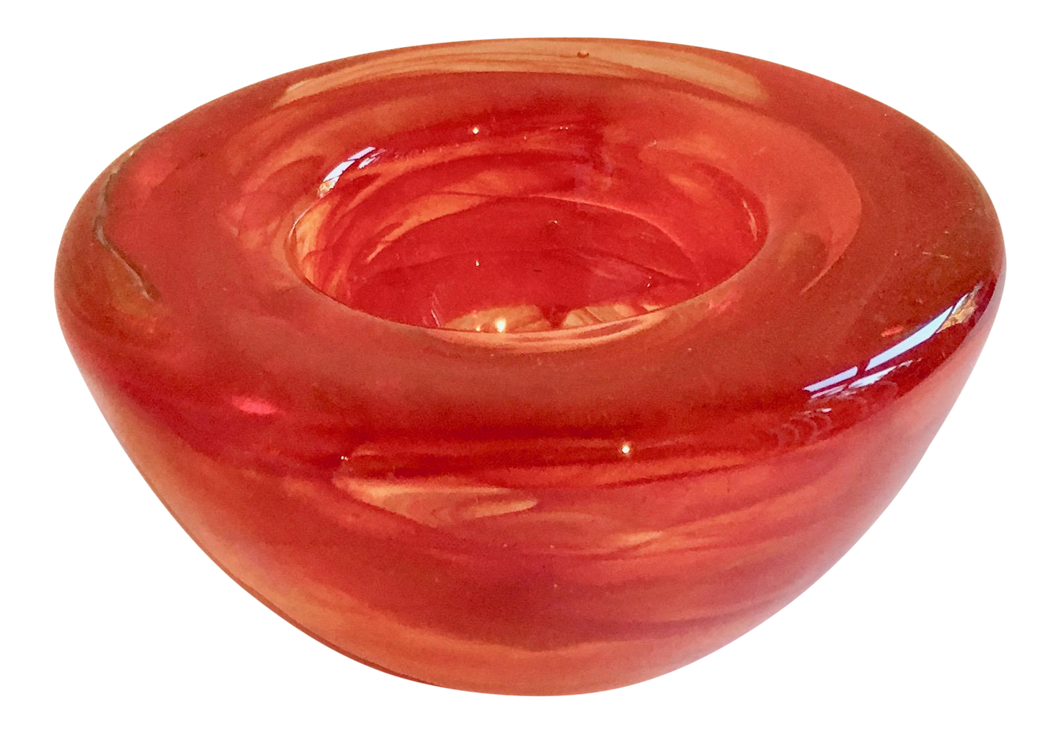 Costa Boda Glass Bowl - Flame