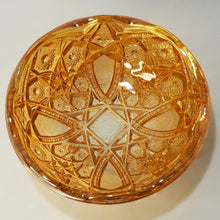 Load image into Gallery viewer, Vintage Jeanette Carnival Glass Serving Bowl - Peach
