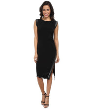 Load image into Gallery viewer, Michael Kors Black Studded edge Dress - Size XL
