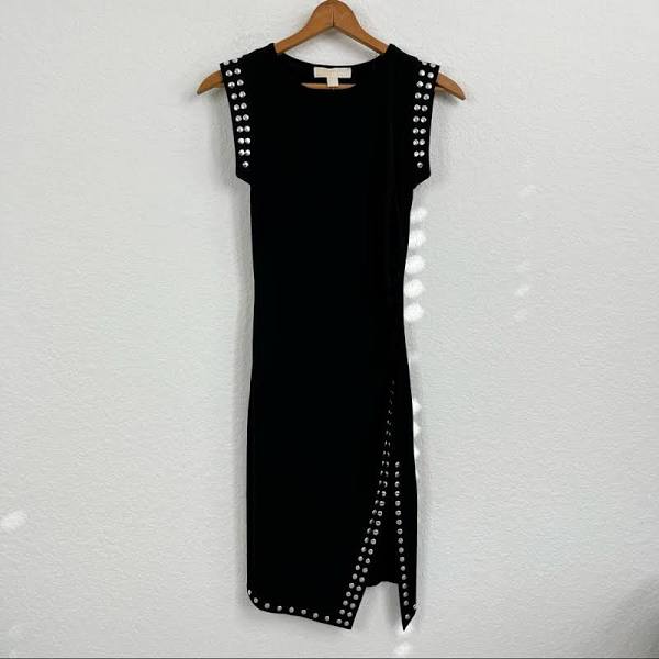 Michael Kors Black Studded edge Dress - Size XL