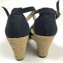 Load image into Gallery viewer, Me TOO Navy Canvas Espadrilles - 8.5

