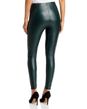 Load image into Gallery viewer, Thrifted Black Lysse Faux Leather Leggings - M
