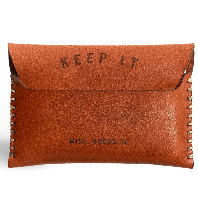 Keep It Leather Wallet - Cognac