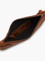 Load image into Gallery viewer, Leather Wristlet - Whiskey
