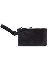 Load image into Gallery viewer, Leather Wristlet - Black
