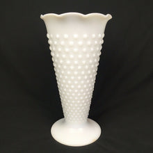 Load image into Gallery viewer, Anchor Hocking Hobnail Milk Glass Vase
