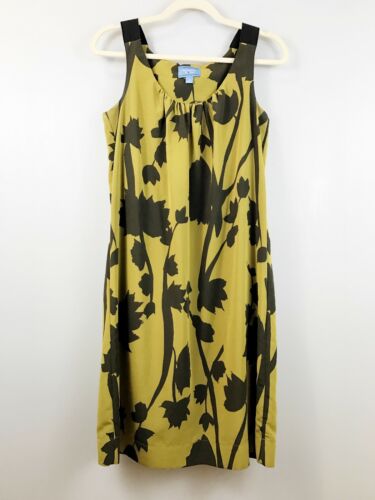 Simply Vera Olive Floral Dress - Size 10