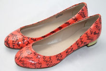 Load image into Gallery viewer, J. Crew &quot;Janey&quot; Flats in Orage Snakeskin- 7
