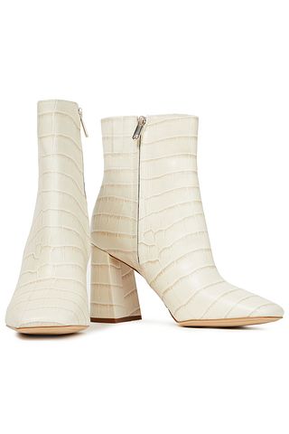 Sam Edelman Croc Heeled Codie Booties - 9