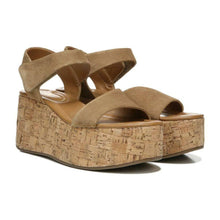 Load image into Gallery viewer, Franco Sarto Demi2 Woven Cork Wedge Sandals - 9.5

