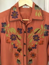 Load image into Gallery viewer, Tasha Polizzi Embroidered Blouse - XL
