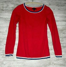 Load image into Gallery viewer, Tommy Hilfiger Red Cotton Sweater - Small
