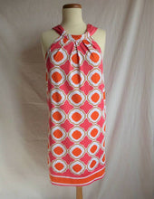 Load image into Gallery viewer, Mud Pie Tie Halter Print Dress- Small
