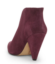 Load image into Gallery viewer, Vince Camuto Burgundy Booties - Size 9
