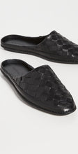 Load image into Gallery viewer, Vince &quot;Freeman&quot; Black Leather Mules
